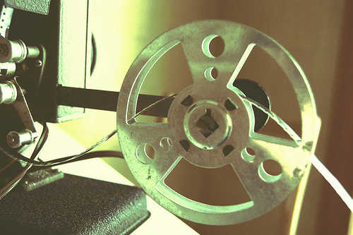 Projector reel