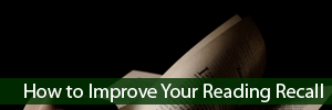 Image for How to Improve Your Reading Recall