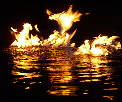 Fire on water 